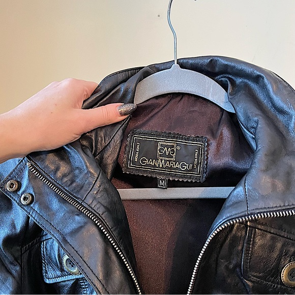 Italian Leather Jacket - Picture 2 of 16